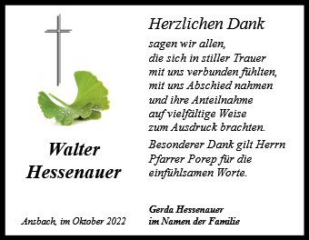 Walter Hessenauer