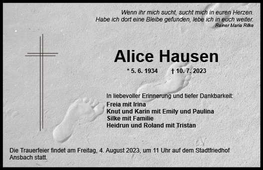 Alice Hausen
