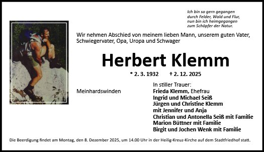 Herbert Klemm