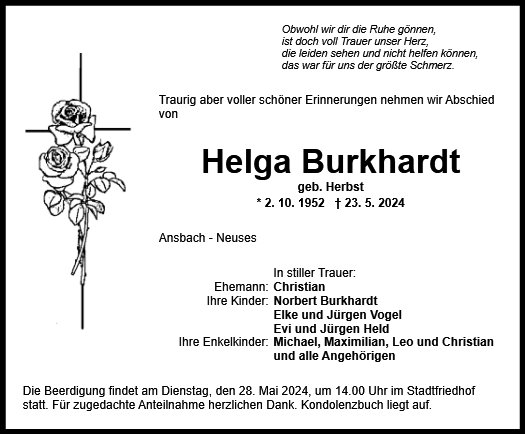 Helga Burkhardt