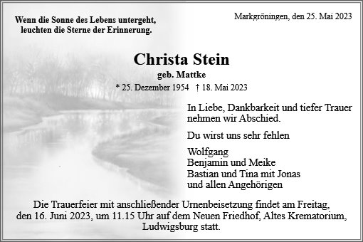 Christa Stein