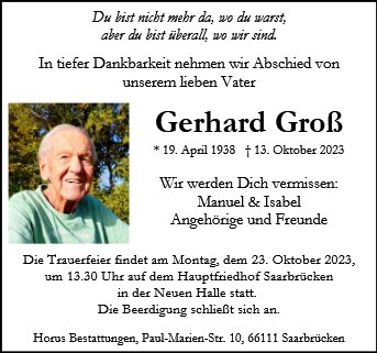 Gerhard Groß
