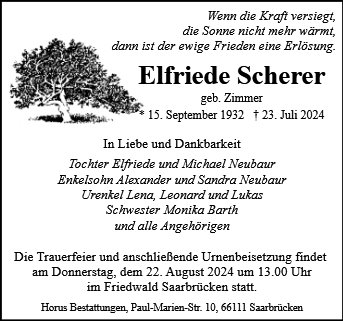 Elfriede Scherer