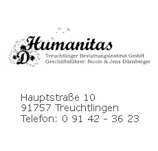 Humanitas Treuchtlinger Bestattungsinstitut GmbH