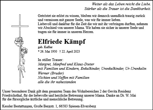 Elfriede Kämpf