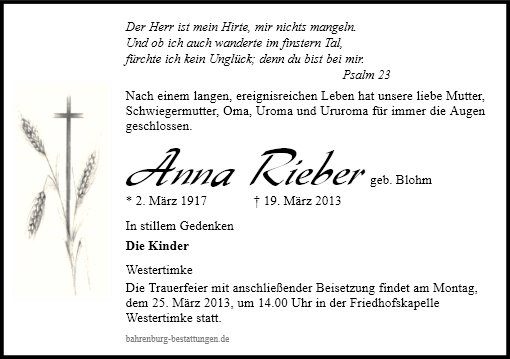 Anna Rieber