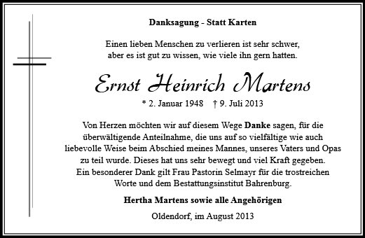 Ernst Heinrich Martens