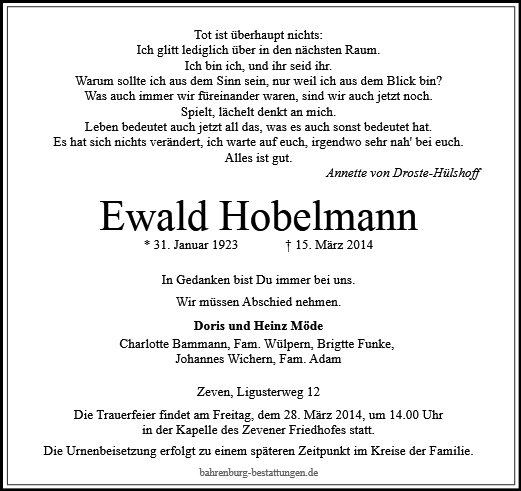 Ewald Hobelmann