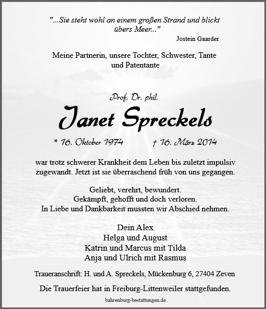 Janet Spreckels