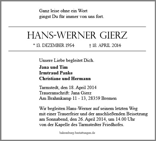 Hans-Werner Gierz