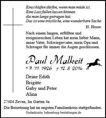 Paul Malkeit