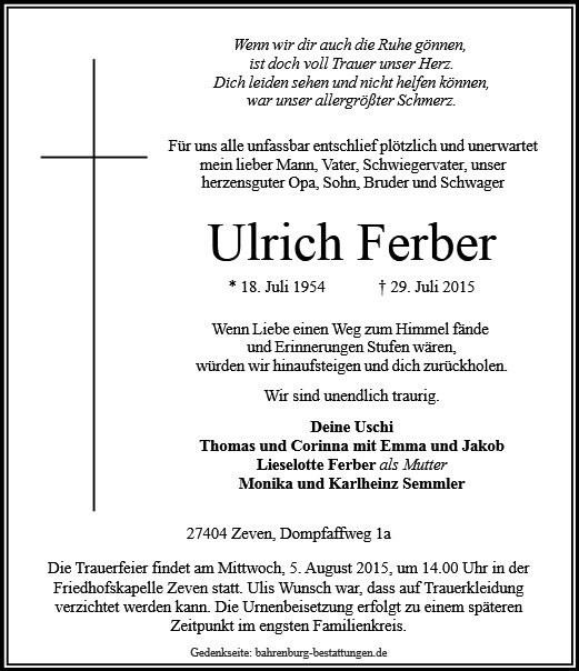 Ulrich Ferber