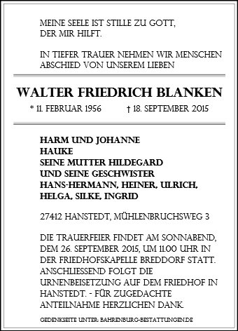 Walter Blanken