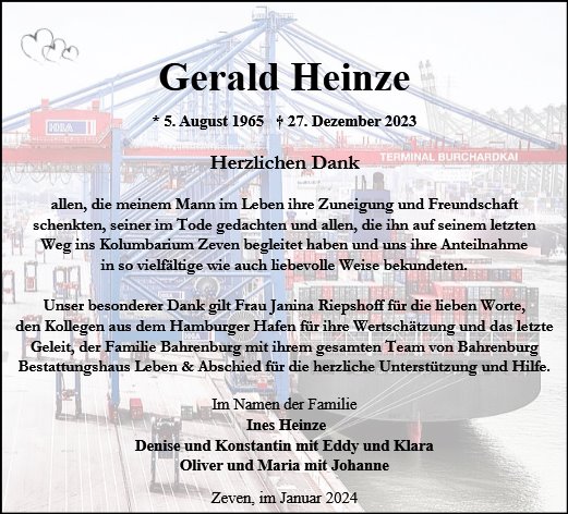 Gerald Heinze