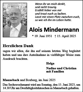 Alois Mindermann