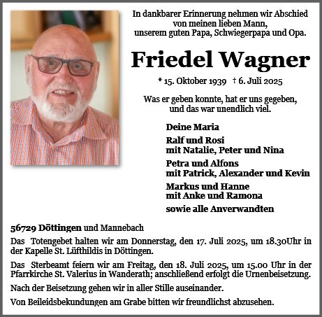 Friedel Wagner