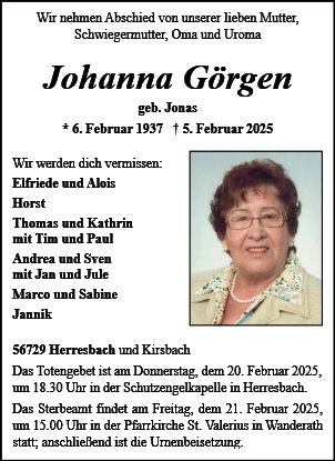 Johanna Görgen