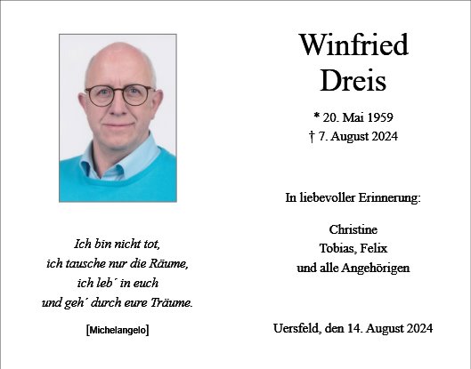 Winfried Dreis