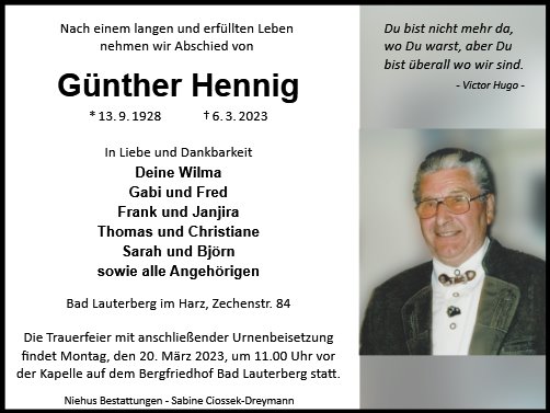 Günther Hennig