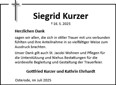 Siegrid Kurzer