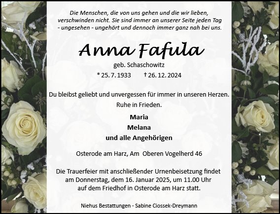 Anna Fafula