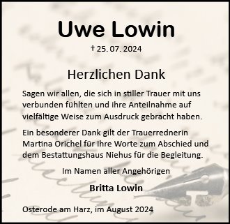 Uwe Lowin