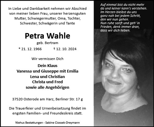 Petra Wahle