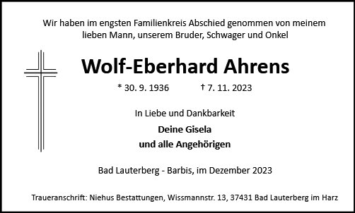 Wolf-Eberhard Ahrens