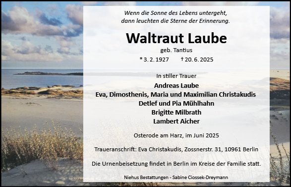Waltraut Laube