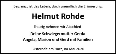 Helmut Rohde