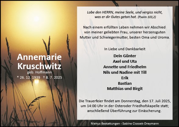 Annemarie Kruschwitz