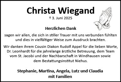 Christa Wiegand