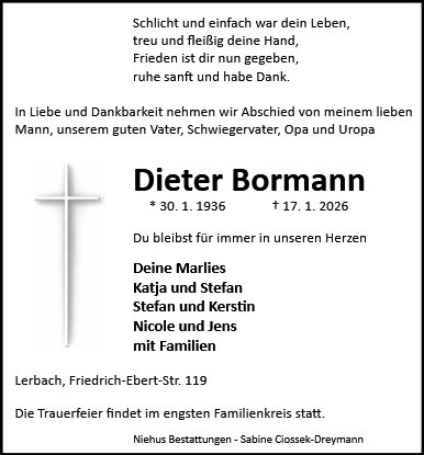 Dieter Bormann