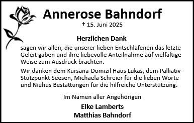 Anna Rosa Bahndorf
