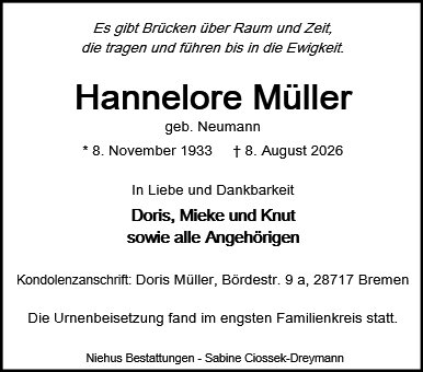 Hannelore Müller
