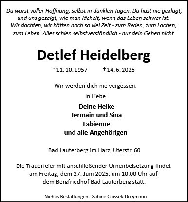 Detlef Heidelberg