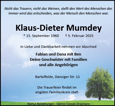 Klaus-Dieter Mumdey