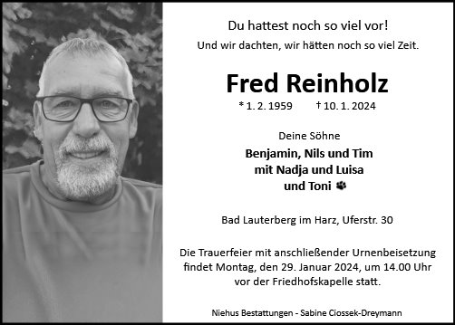 Fred Reinholz