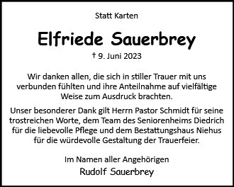 Elfriede Sauerbrey