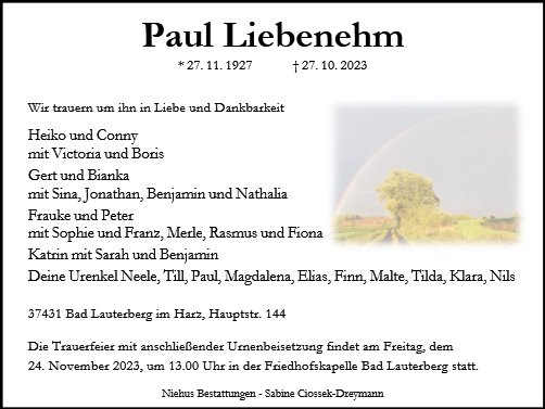 Paul Liebenehm