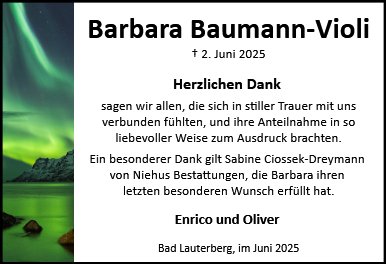 Barbara Baumann-Violi