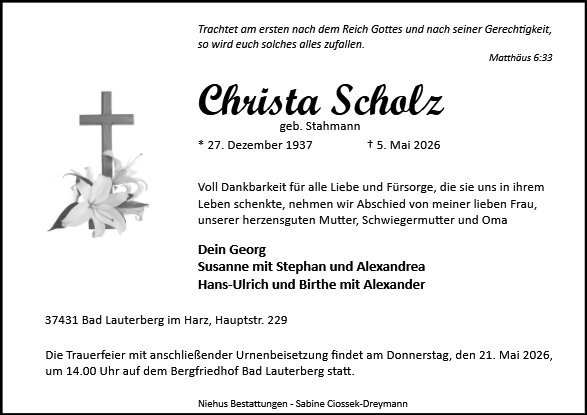 Christa Scholz