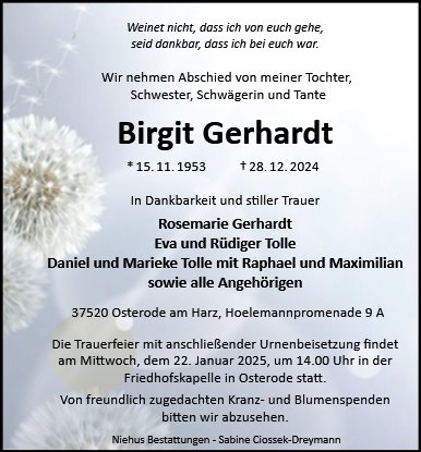 Birgit Gerhardt