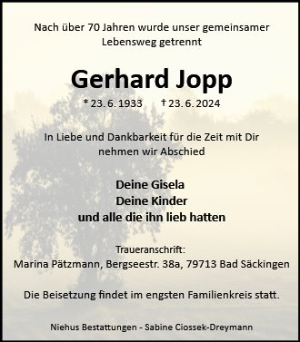 Gerhard Jopp