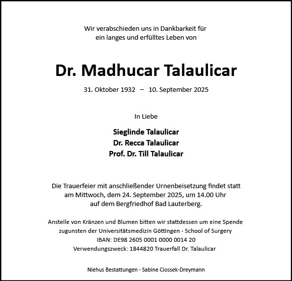 Madhucar Talaulicar