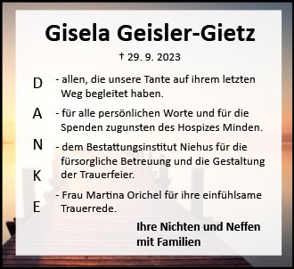 Gisela Geisler-Gietz