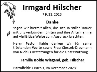 Irmgard Hilscher