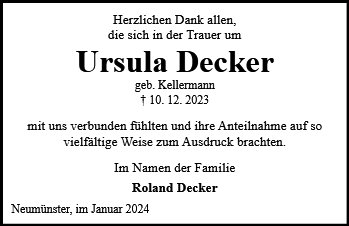 Ursula Decker