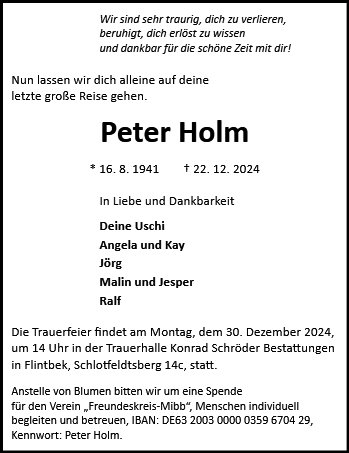 Peter Holm