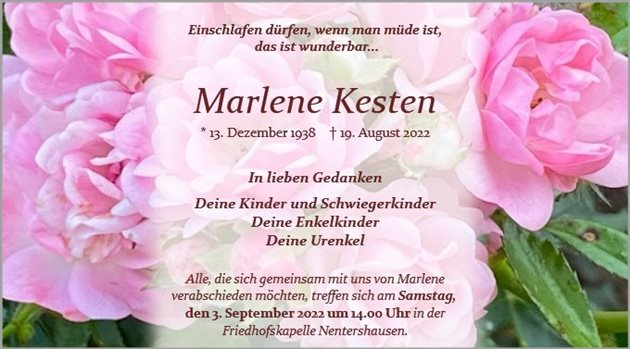 Marlene Kesten